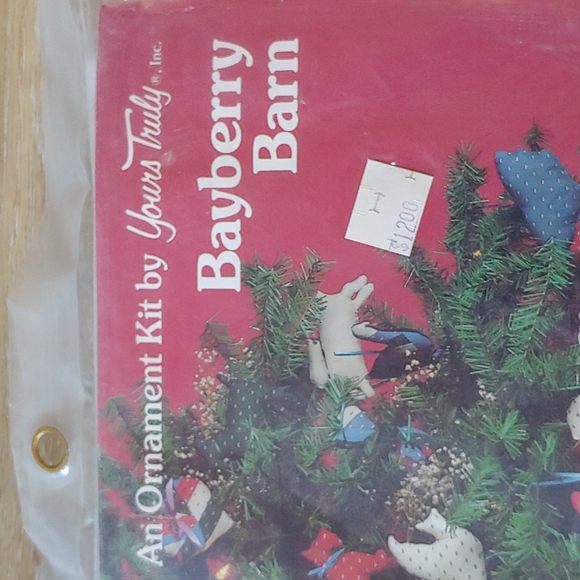 Lot of 2 Christmas Craft Kits Creative Circle Wreath 2330 Yours Truly Ornaments - Picture 6 of 8